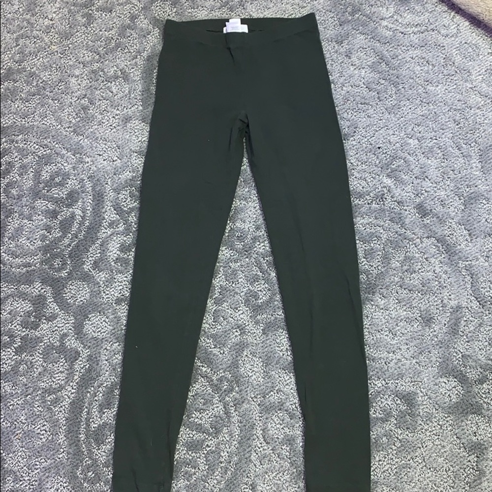 green leggings